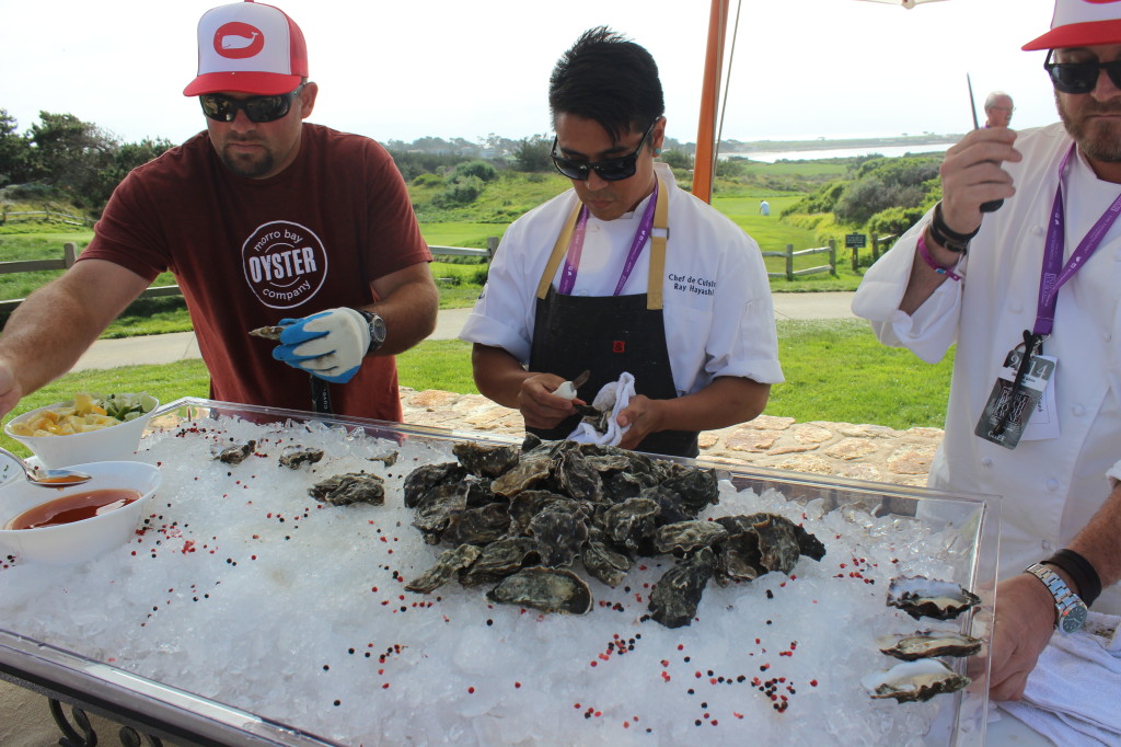 Oyster Shucking at PBFW | Wander & Wine