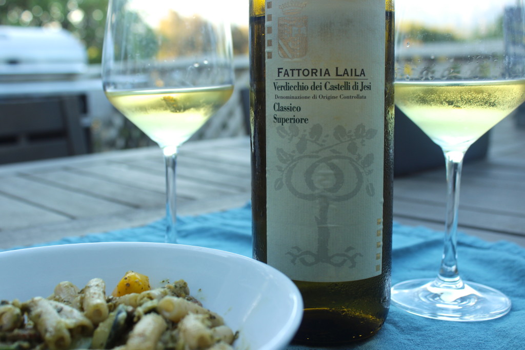 Verdicchio with Pesto Pasta | Wander & Wine