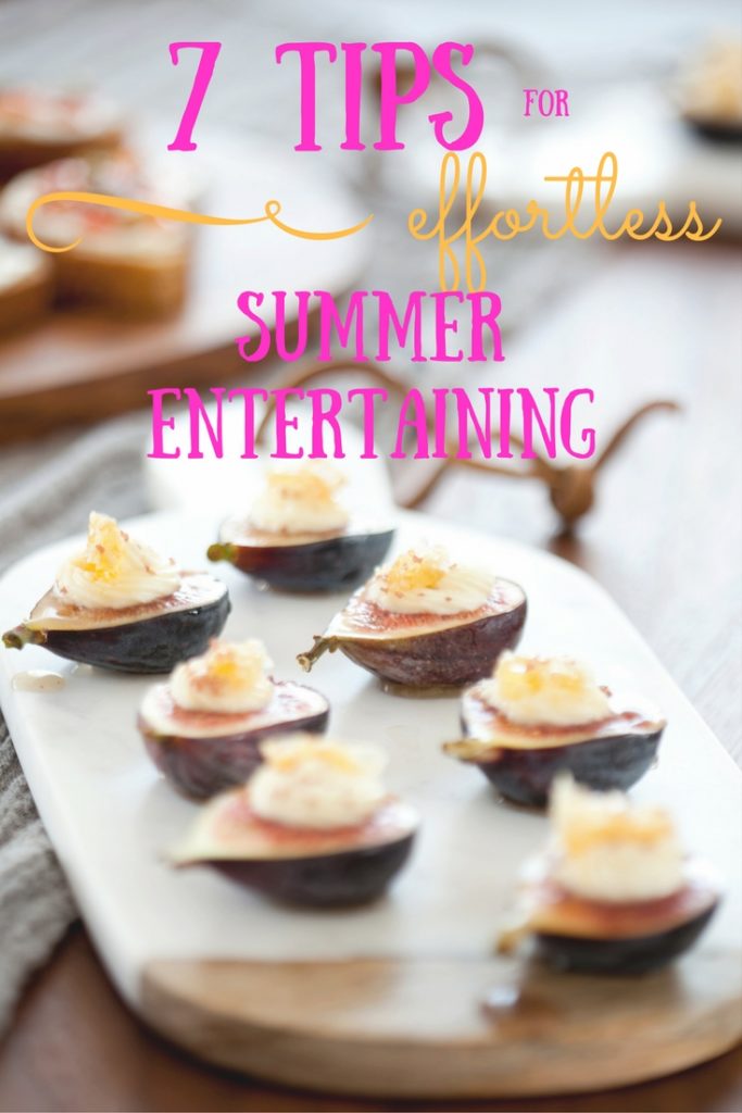 7 TIPS FOR EASY SUMMER ENTERTAINING - Advice from industry experts. Photo credit: Meadow Rose | Wander & Wine